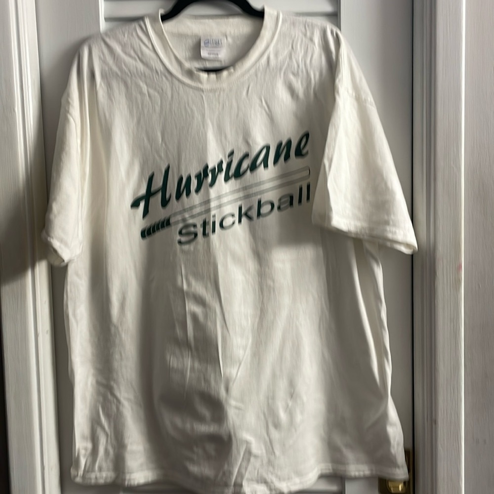 Port authority Hurricane Stickball shirt #10 Like New-XL